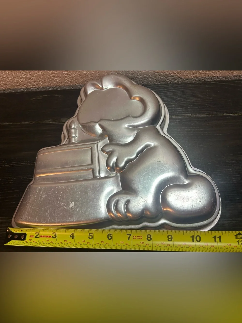 Vintage Cake Pans 1987 WILTON DINOSAUR  Partysaurus T-Rex & Garfield 1981 Baking